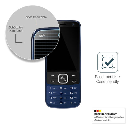 2x Screen Protector for I Kall K555 4G Flexible Glass 9H dipos