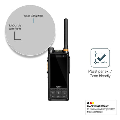 2x Screen Protector for Hytera PDC680 Flexible Glass 9H dipos