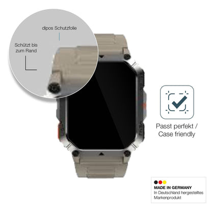 2x Screen Protector for Blackview W70 Pro 1.45 Zoll Flexible Glass 9H dipos