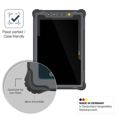 2x Screen Protector for ONERugged Tablet M80J Flexible Glass 9H dipos