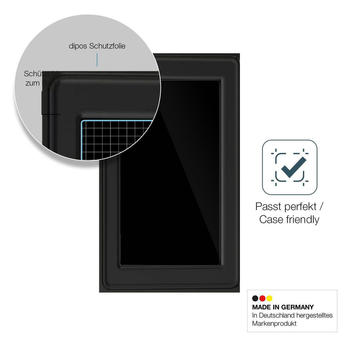 2x Screen Protector for Canon PIXMA TS8750 Flexible Glass 9H dipos