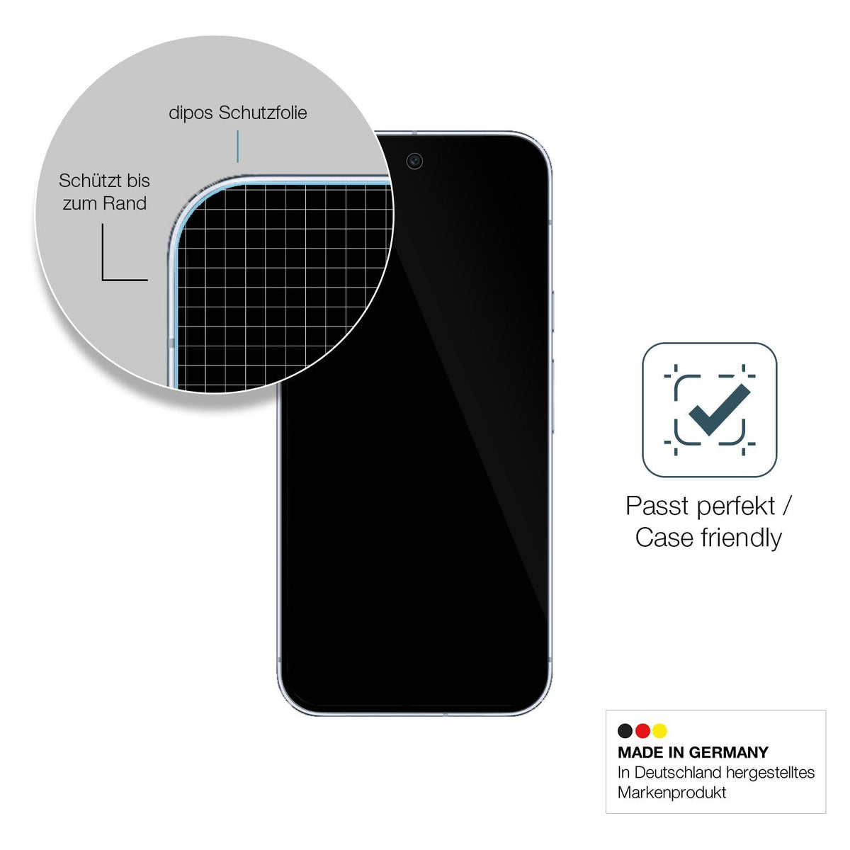 2x Screen Protector for Google Pixel 10 Pro Flexible Glass 9H dipos
