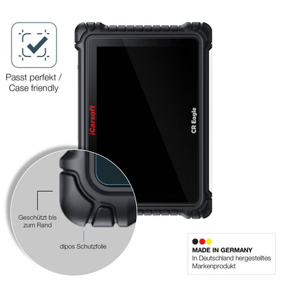 2x Screen Protector for iCarsoft CR Eagle Flexible Glass 9H dipos