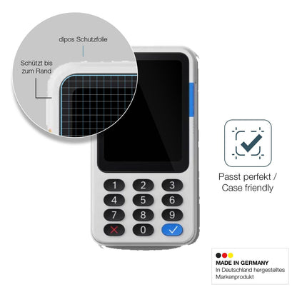 2x Screen Protector for Zettle by Paypal Reader Flexible Glass 9H dipos