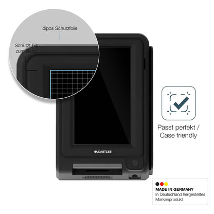 2x Screen Protector for Adyen S1U2 Flexible Glass 9H dipos