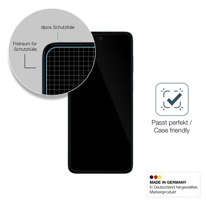 Besonders flexibler Displayschutz mit Anti-Shock-Schicht im Materialmix