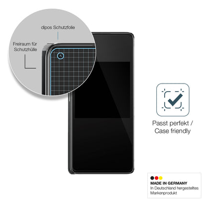 Besonders flexibler Displayschutz mit Anti-Shock-Schicht im Materialmix
