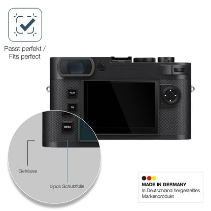 2x Screen Protector for Leica M EV1 Flexible Glass 9H dipos