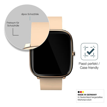 2x Screen Protector for Noise Colorfit Qube O2 Flexible Glass 9H dipos