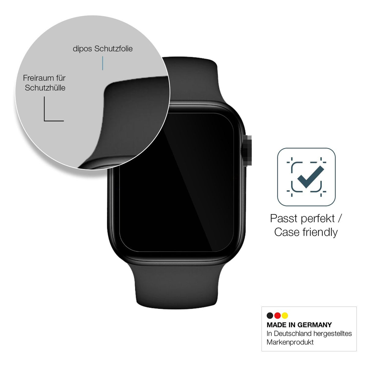 2x Screen Protector for Iwo X8 Flexible Glass 9H dipos