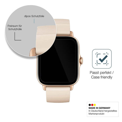 2x Screen Protector for Amazfit GTS 3 Flexible Glass 9H dipos
