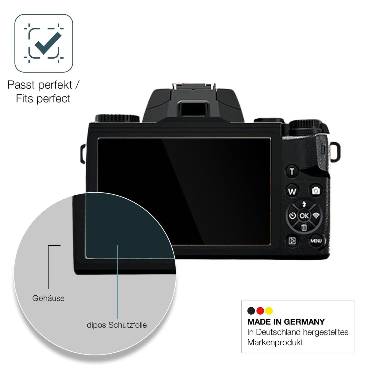 2x Screen Protector for SWE SCD60V2 Flexible Glass 9H dipos