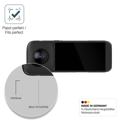 2x Screen Protector for PANOX V2 Actioncam P223 Flexible Glass 9H dipos