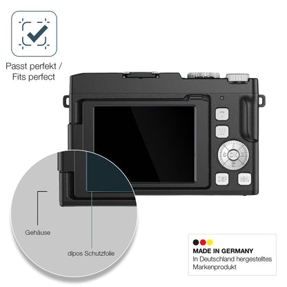 2x Screen Protector for YiFuar 075bk Digitalkamera Flexible Glass 9H dipos