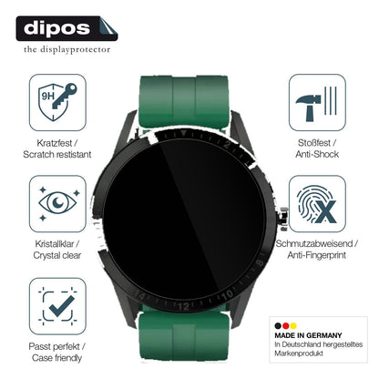 Screen Protector for Fireboltt Talk Flexible Glass 9H dipos