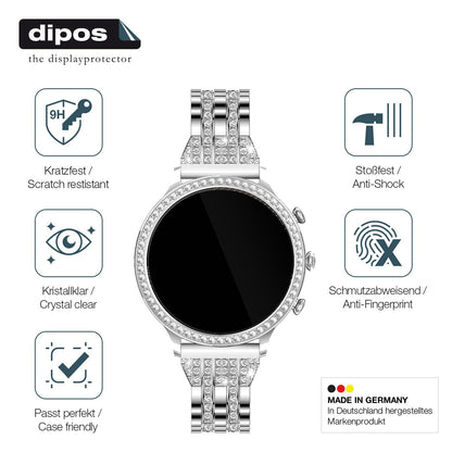 2x Screen Protector for Manta Diamond Lusso SWD01SL Flexible Glass 9H dipos