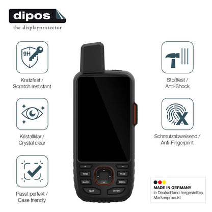 2x Screen Protector for Garmin GPSMAP 67 67i Flexible Glass 9H dipos
