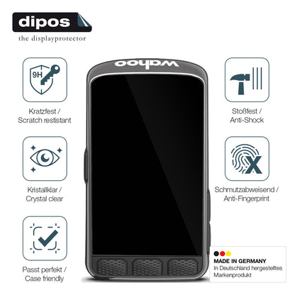 2x Screen Protector for Wahoo Elemnt ACE Flexible Glass 9H dipos