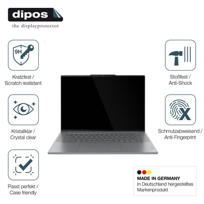 2x Screen Protector for Lenovo Yoga Slim 7 15ILL9 Flexible Glass 9H dipos