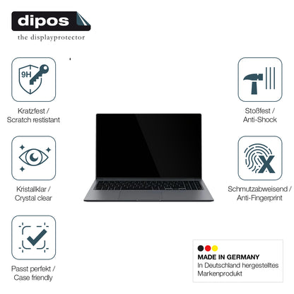 2x 9H Schutzfolie für Samsung Galaxy Book4 15.6 Zoll Panzerfolie