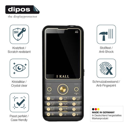 2x Screen Protector for I Kall K11 Pro 4G Flexible Glass 9H dipos
