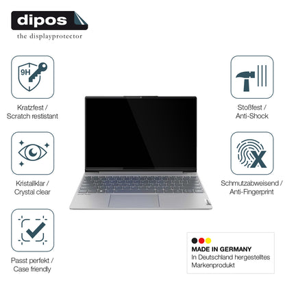 2x 9H Schutzfolie für Lenovo ThinkBook 13x Gen 2 13.3 Zoll Panzerfolie
