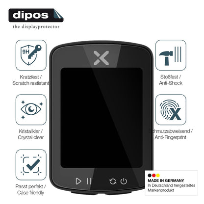 2x Screen Protector for Xoss Gen 2 Flexible Glass 9H dipos