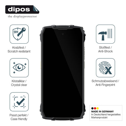 2x Screen Protector for Blackview Xplore 1 Flexible Glass 9H dipos