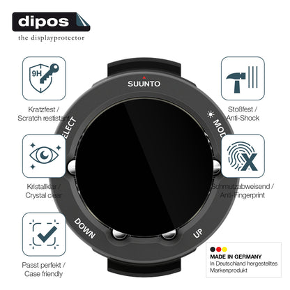 2x Screen Protector for Suunto Vyper Novo Flexible Glass 9H dipos