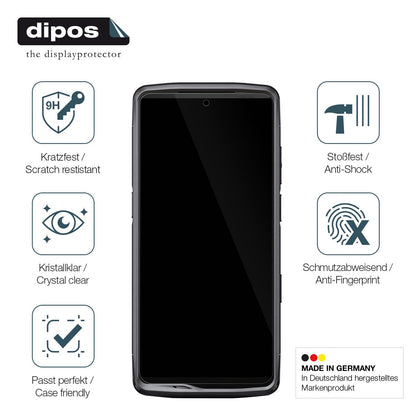 2x Screen Protector for Crosscall Stellar M6E Flexible Glass 9H dipos