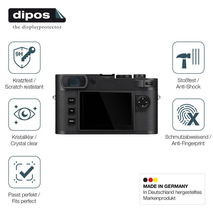 2x Screen Protector for Leica M EV1 Flexible Glass 9H dipos