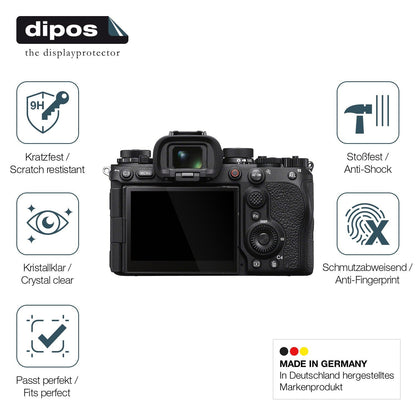 2x Screen Protector for Sony Alpha 1 II Flexible Glass 9H dipos