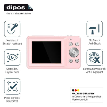 2x Screen Protector for Nicamery DC403 Flexible Glass 9H dipos