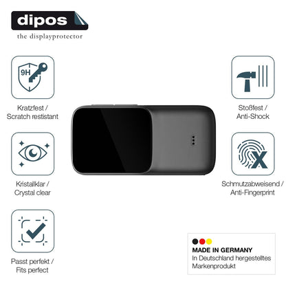 2x Screen Protector for SJCAM C200 Actioncam Flexible Glass 9H dipos