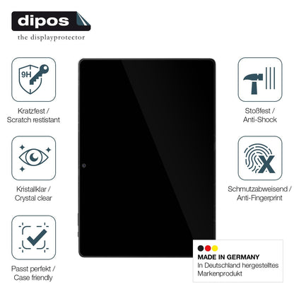 dipos 2x 9H Clear Screen Protector for ZTE Blade X10 Pro