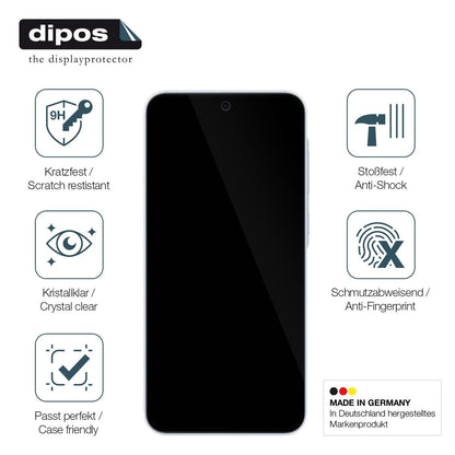 dipos 2x 9H Clear Screen Protector for Samsung Galaxy A35 5G