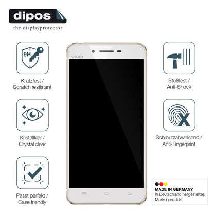 2x Screen Protector for Vivo X6A Flexible Glass 9H dipos