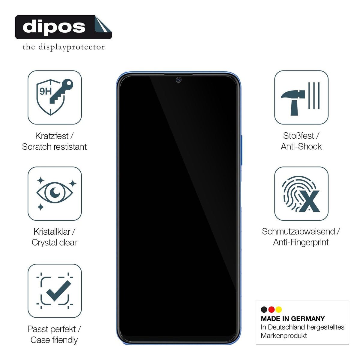 2x Screen Protector for HUAWEI Enjoy 70z Flexible Glass 9H dipos