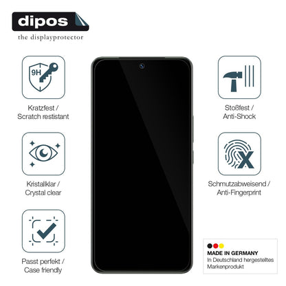 2x Screen Protector for Vivo V30 Lite Flexible Glass 9H dipos
