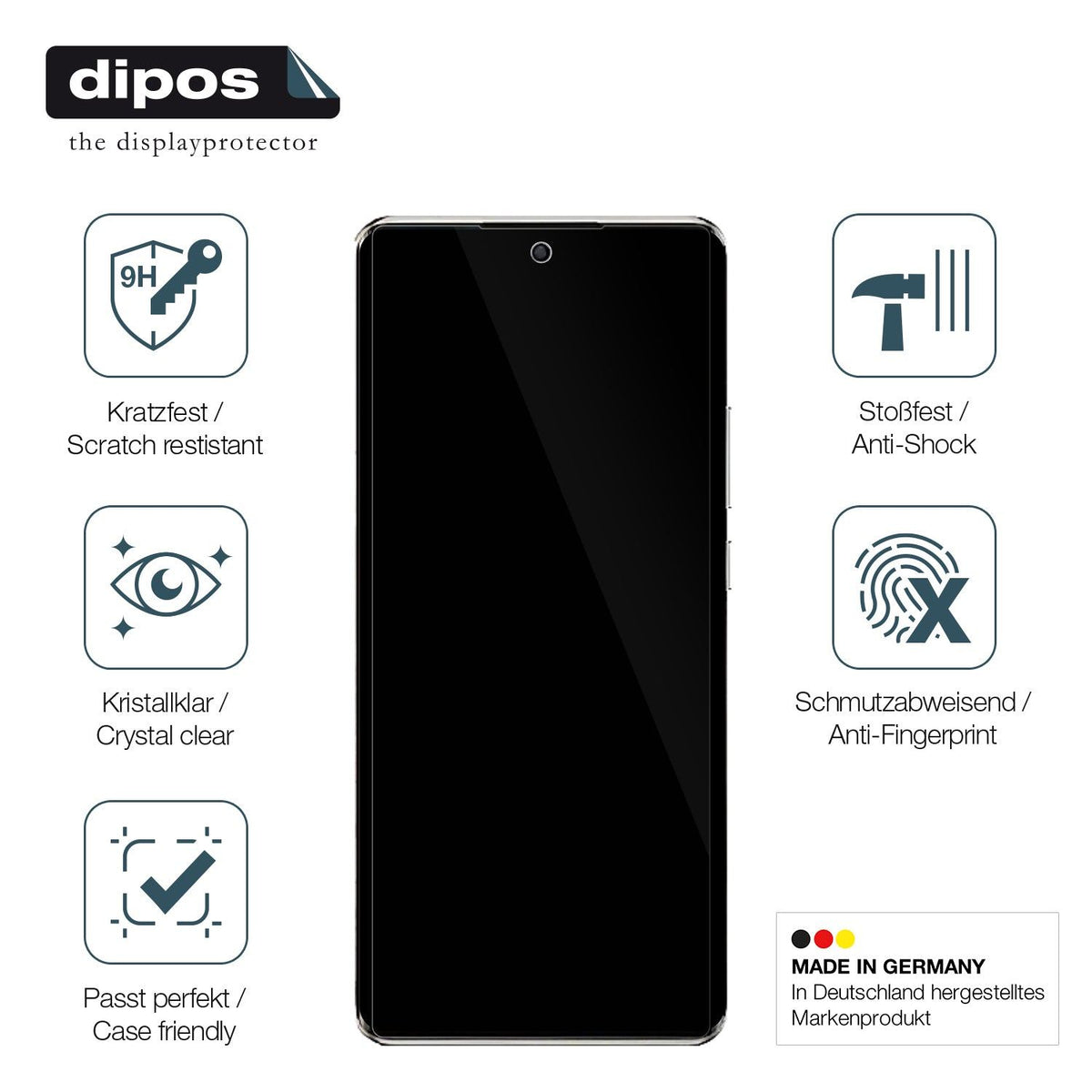 2x Screen Protector for Oppo A2 Pro Flexible Glass 9H dipos