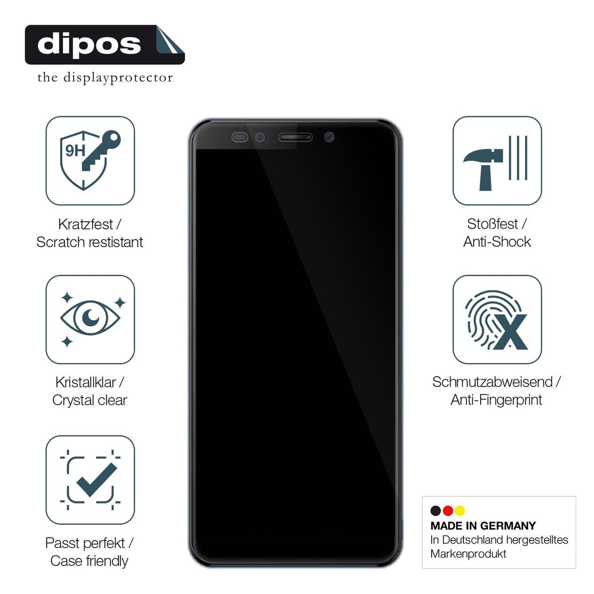 2x Screen Protector for Symphony G100 Flexible Glass 9H dipos