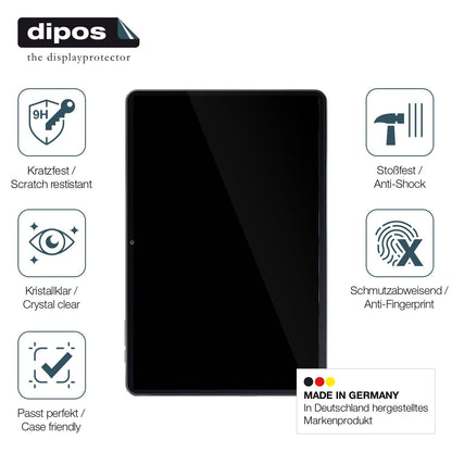 dipos 2x 9H Clear Screen Protector for Oscal Pad 60 10.1 Zoll