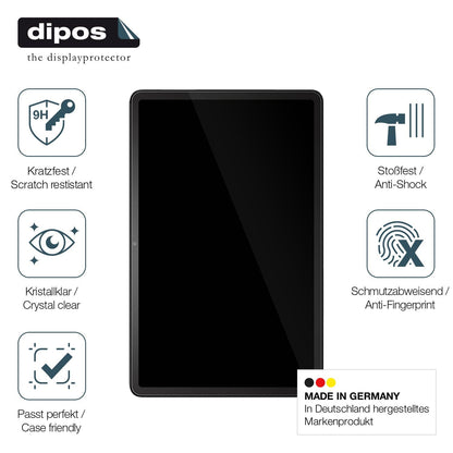 dipos 2x 9H Clear Screen Protector for Amazon Fire Max 11