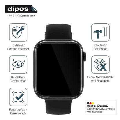 2x Screen Protector for Fireboltt Ring 3 Flexible Glass 9H dipos
