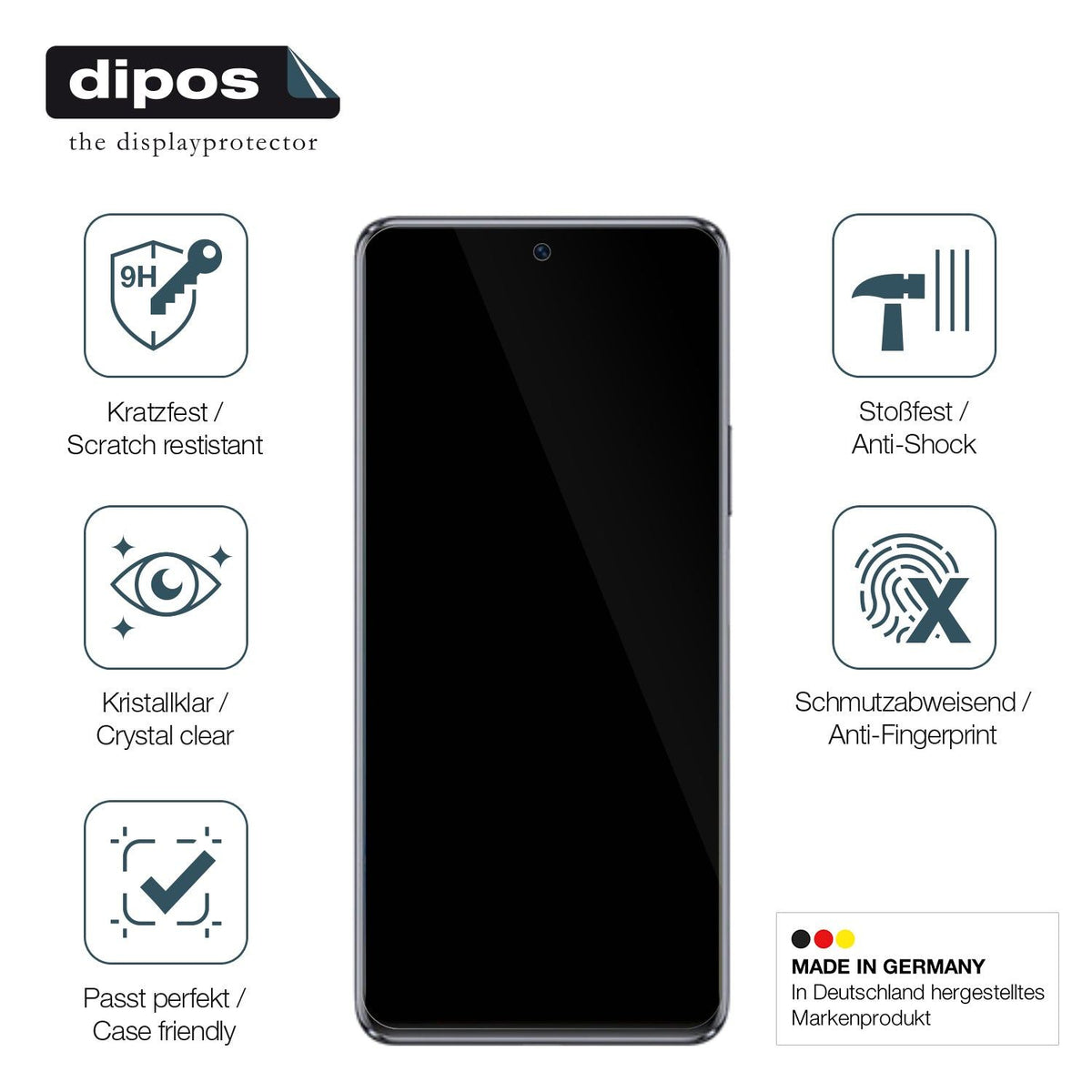 Screen Protector for Wiko 5G Flexible Glass 9H dipos