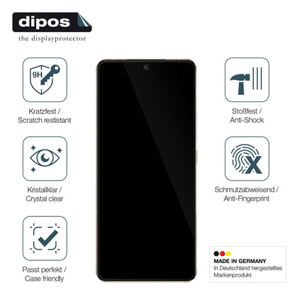 2x Screen Protector for VIVO S16 Flexible Glass 9H dipos