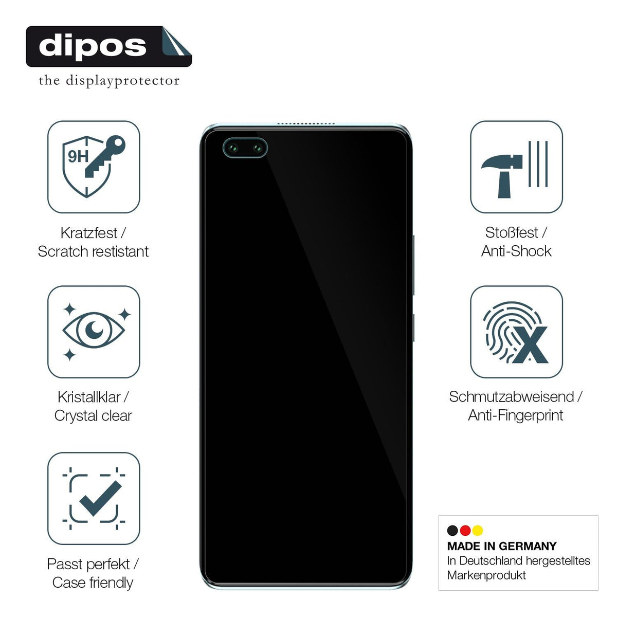 2x Screen Protector for Hisense Infinity H60 5G Flexible Glass 9H dipos