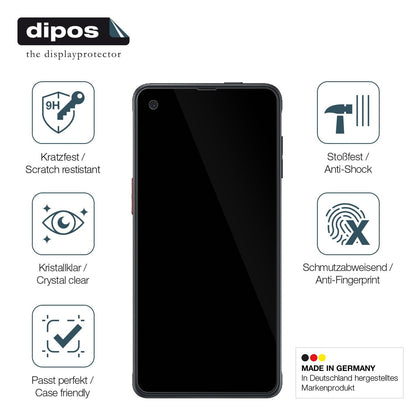2x Screen Protector for Samsung Galaxy Xcover 6 Pro EE Flexible Glass 9H dipos