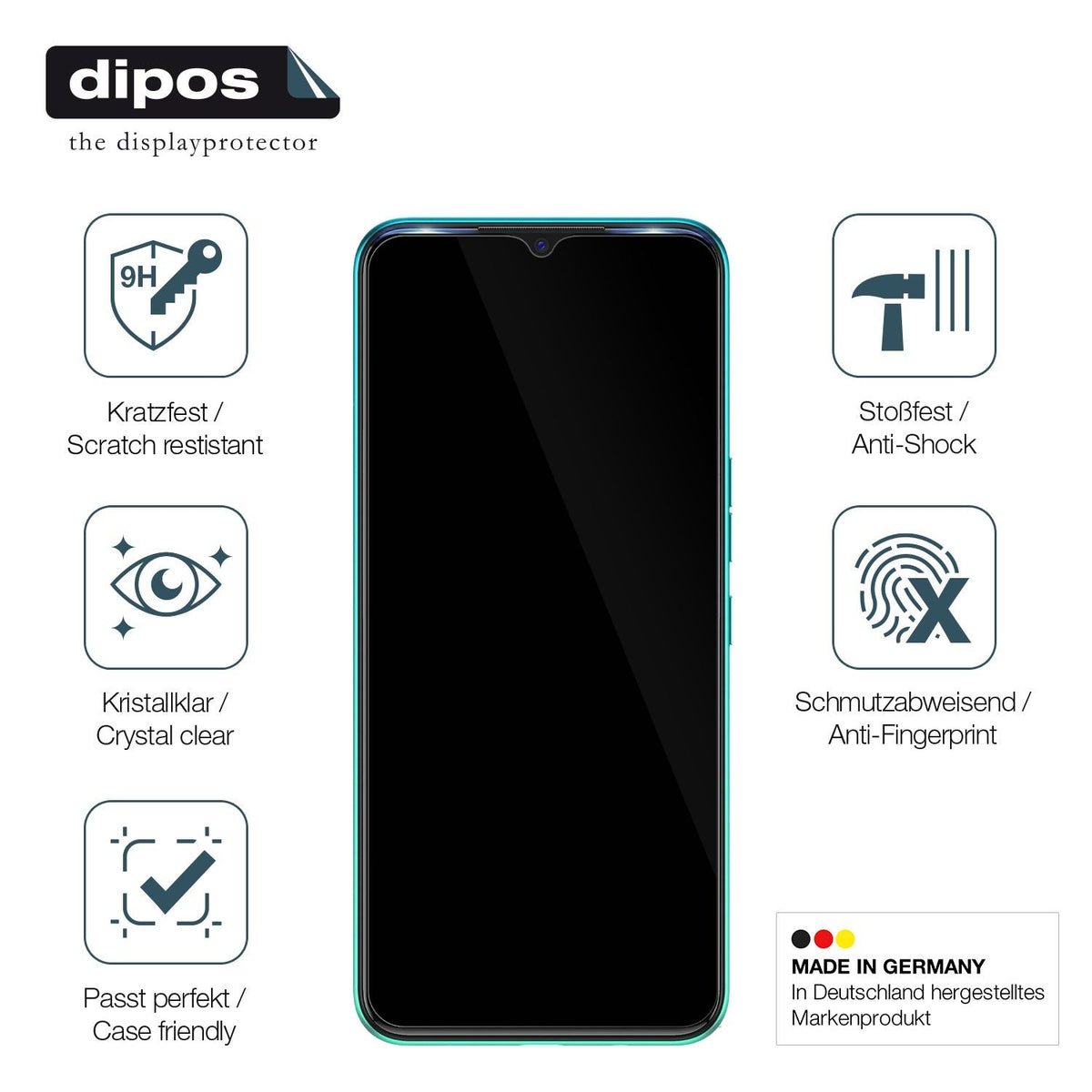 Screen Protector for Tecno Spark 7T Flexible Glass 9H dipos