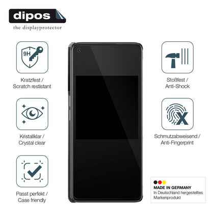 2x Screen Protector for Oppo K10 Pro Flexible Glass 9H dipos